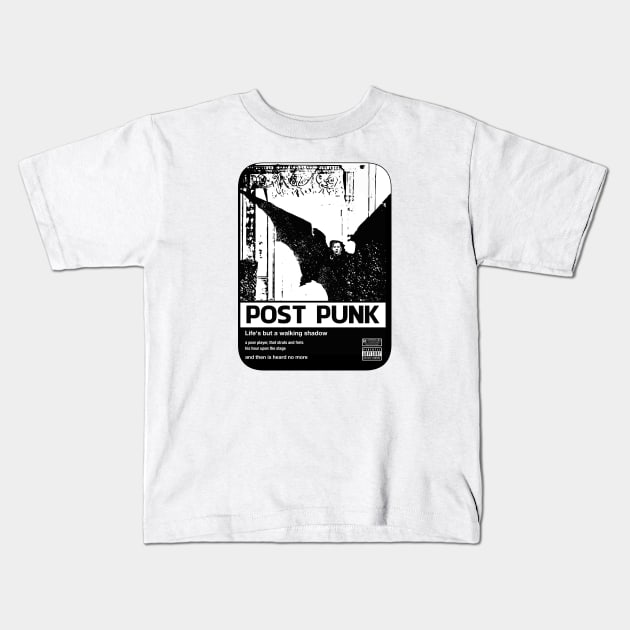 POST PUNK Kids T-Shirt by theanomalius_merch